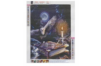 Pictura cu diamante 5D – Bufniță