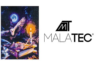 5D broderie cu diamante – bufniță, 30x40 cm