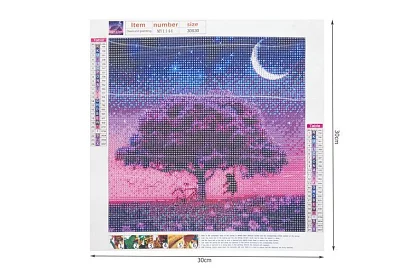 Pictură cu diamante 5D – Copac