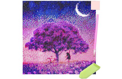 Pictură cu diamante 5D – Copac