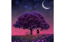 Pictură cu diamante 5D – Copac