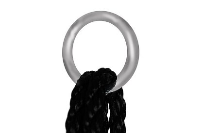 Leagăne - cuib de berze negru - 100 cm / 150 kg