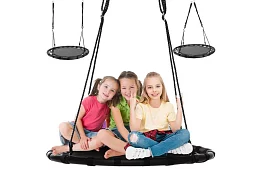 Leagăne - cuib de berze negru - 100 cm / 150 kg