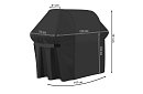 Pânză pentru grătar de grădină - 147x61x122 cm