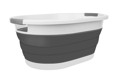 Coș pliabil pentru rufe/lavabo 25 l