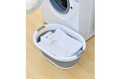 Coș pliabil pentru rufe/lavabo 25 l