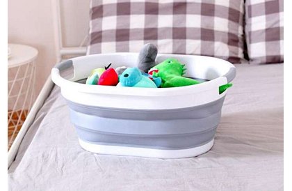 Coș pliabil pentru rufe/lavabo 25 l