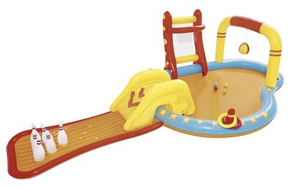 Teren de joacă gonflabil pentru apă 435x213x117cm - Bestway 53068