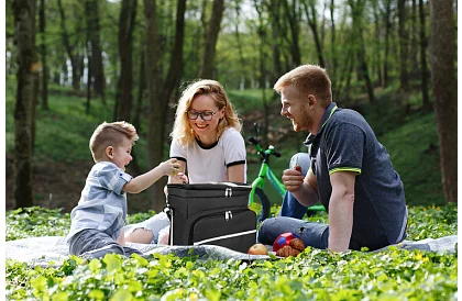 Sac de picnic termic pentru umăr