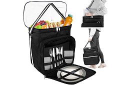 Sac de picnic termic pentru umăr