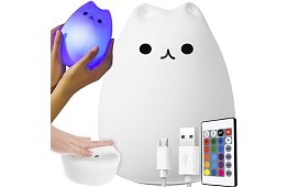 LED lampă de noapte pentru copii – pisică