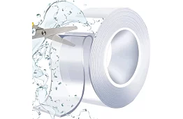 Bandă adezivă dublu față transparentă – 3 m