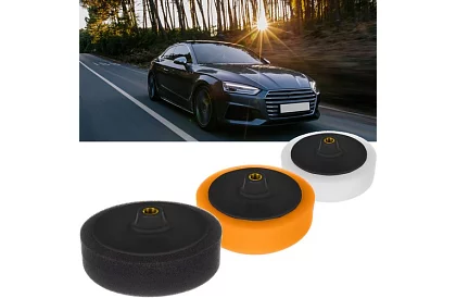 Burete de lustruire pentru mașină 145 mm - set de 3 bucăți