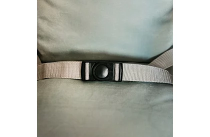 Leagăna din lemn pentru copii – gri