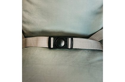 Leagăna din lemn pentru copii – gri