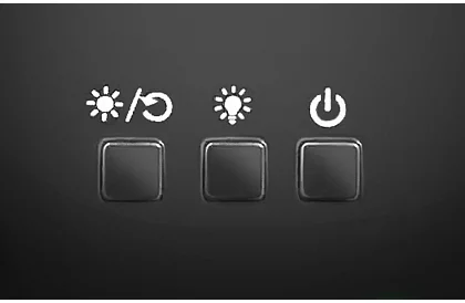 Lampa de noapte LED cu proiector de imagini - neagră