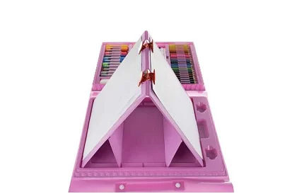 Set de artă pentru pictură pentru copii – valiză artistică - 208 piese