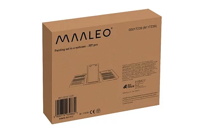 Set de artă pentru pictură pentru copii – valiză artistică - 208 piese