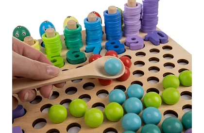 Puzzle educaționale din lemn