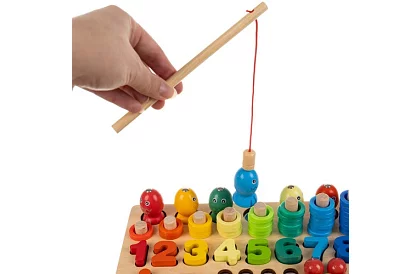 Puzzle educaționale din lemn