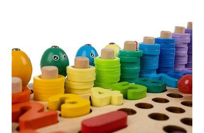 Puzzle educaționale din lemn