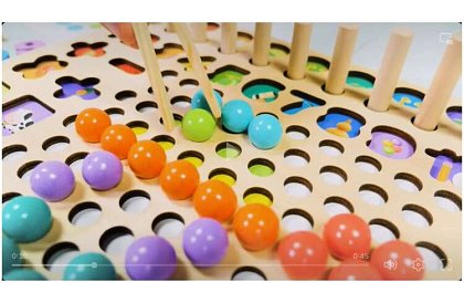 Puzzle educaționale din lemn