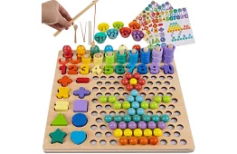 Puzzle educaționale din lemn