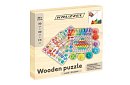 Puzzle educaționale din lemn