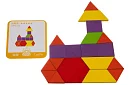 Puzzle educaționale din lemn - forme geometrice