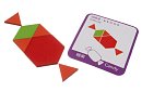 Puzzle educaționale din lemn - forme geometrice