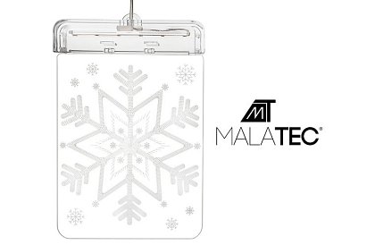 3D LED decorație – fulg de zăpadă