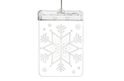 3D LED decorație – fulg de zăpadă