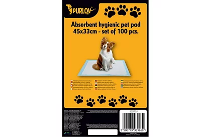 Saltele absorbante igienice pentru animale 33x45 cm – 100 buc + pungi