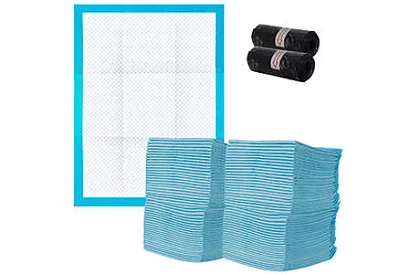 Saltele absorbante igienice pentru animale 33x45 cm – 100 buc + pungi
