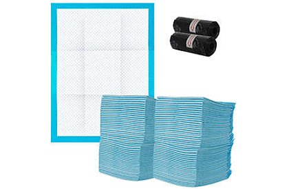 Saltele absorbante igienice pentru animale 33x45 cm – 100 buc + pungi