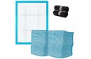 Saltele absorbante igienice pentru animale 33x45 cm – 100 buc + pungi