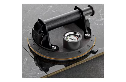 Ventuză cu manometru și pompă pentru comprese, plăci și sticlă