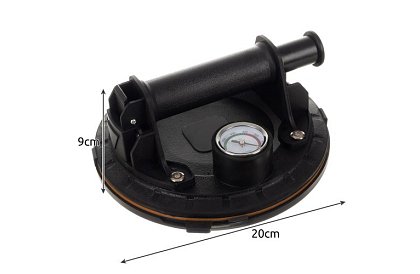 Ventuză cu manometru și pompă pentru comprese, plăci și sticlă