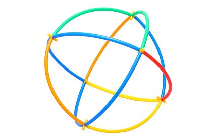 Set de construcție colorat 3D din paie 408 buc – joc creativ pentru copii