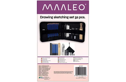 Set de desen și schițare profesional – 32 de articole