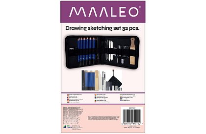Set de desen și schițare profesional – 32 de articole