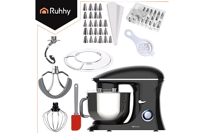 Robot de bucătărie 1500 W, cu bol de 6,2L – RUHHY