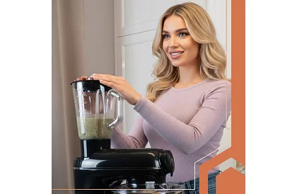 Robot de bucătărie 1500 W RUHHY 3 în 1 cu blender și râșniță pentru carne – bol de 6,2 l