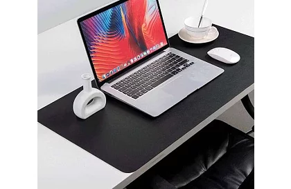 XXL suport pentru mouse și tastatură 90x45cm - negru