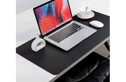 XXL suport pentru mouse și tastatură 90x45cm - negru