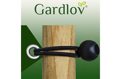 Banda elastice cu bilă pentru fixarea pânzelor și tarp-urilor – 10 buc.