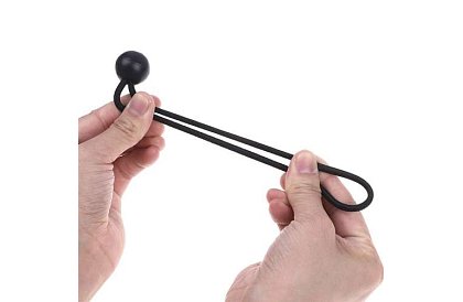 Banda elastice cu bilă pentru fixarea pânzelor și tarp-urilor – 10 buc.