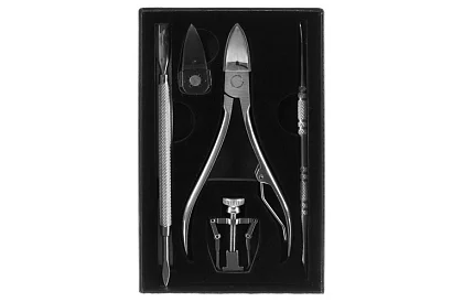 Set de unelte pentru unghii încarnate + cutie cadou