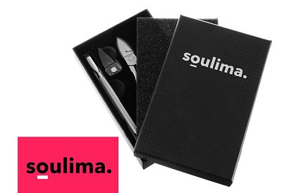 Set de unelte pentru unghii încarnate + cutie cadou