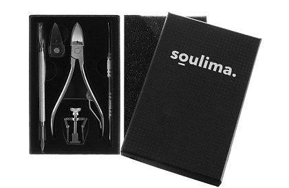 Set de unelte pentru unghii încarnate + cutie cadou